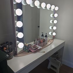 Impressions Large Mirror And Alex Desk 