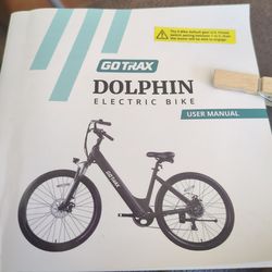 Gotrax dolphin e-bike.