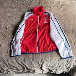 Puma Arsenal Wind Breaker Size L