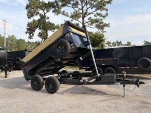 AMP 6 x 10 Buildable Side Dump Trailer 7k
