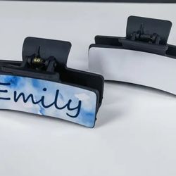 Personalized Hair Clips