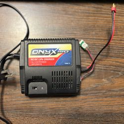 Onyx 150 AC-DC LiPo Balancing Charger 1s To 3s With Deans Plug Adapter 