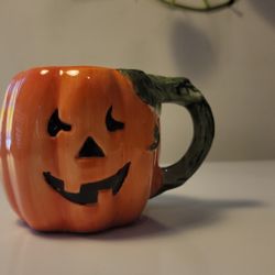 Halloween Jack O' Lantern Coffee Mug From WCL