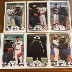 Lot Of 8 Smokey Bear Cards 1987