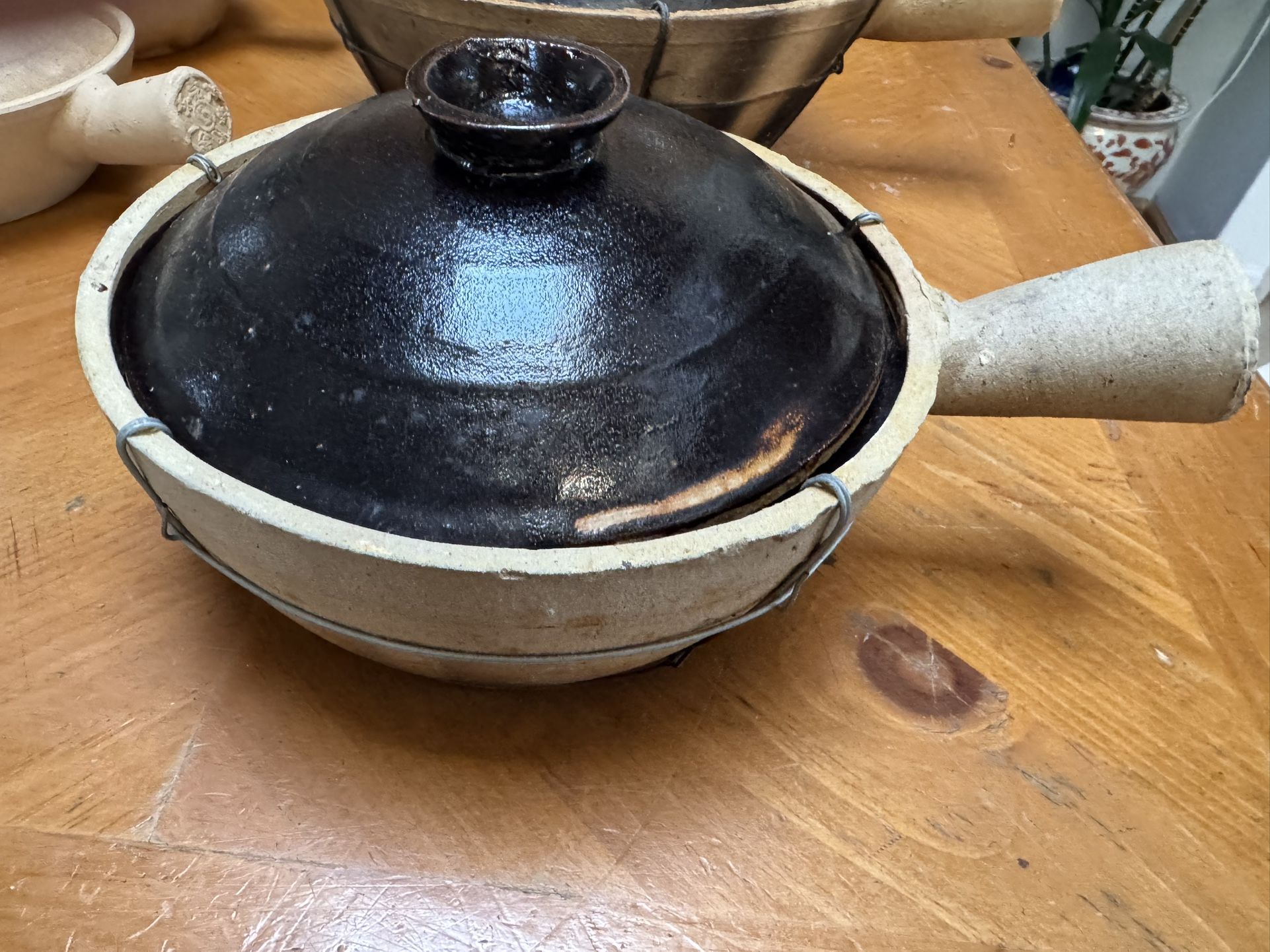 Antique Chinese Clay Cookware