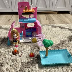Barbie Camper, Chelsea 2-in-1 Playset 