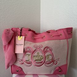 JUICY COUTURE PINK DAYDREAMER PURSE
