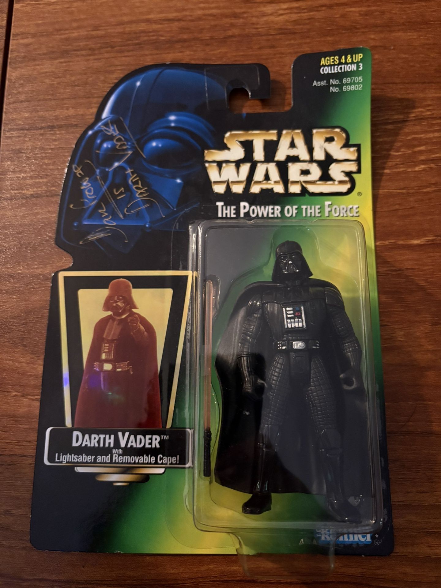 David Prowse SIGNED Star Wars “Power Of The Force” Sealed Action Figure
