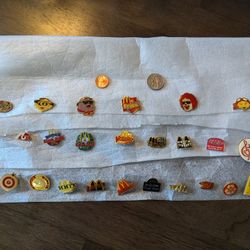 26 Collectable 90s McDonald's & Disney Assorted Pins