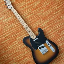 Telecaster Electric Squier Affinity Guitar, Maple Fingerboard, 3-Color Sunburst