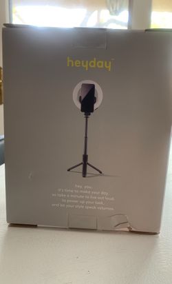 Tripod Selfie Stick With Led Ring Light