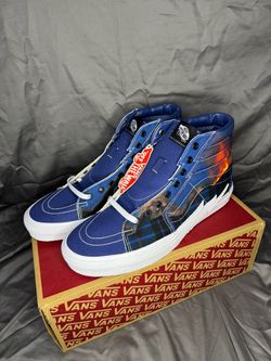 Vans Sk8-Hi Bolt Big Reveal Navy Blue High Top