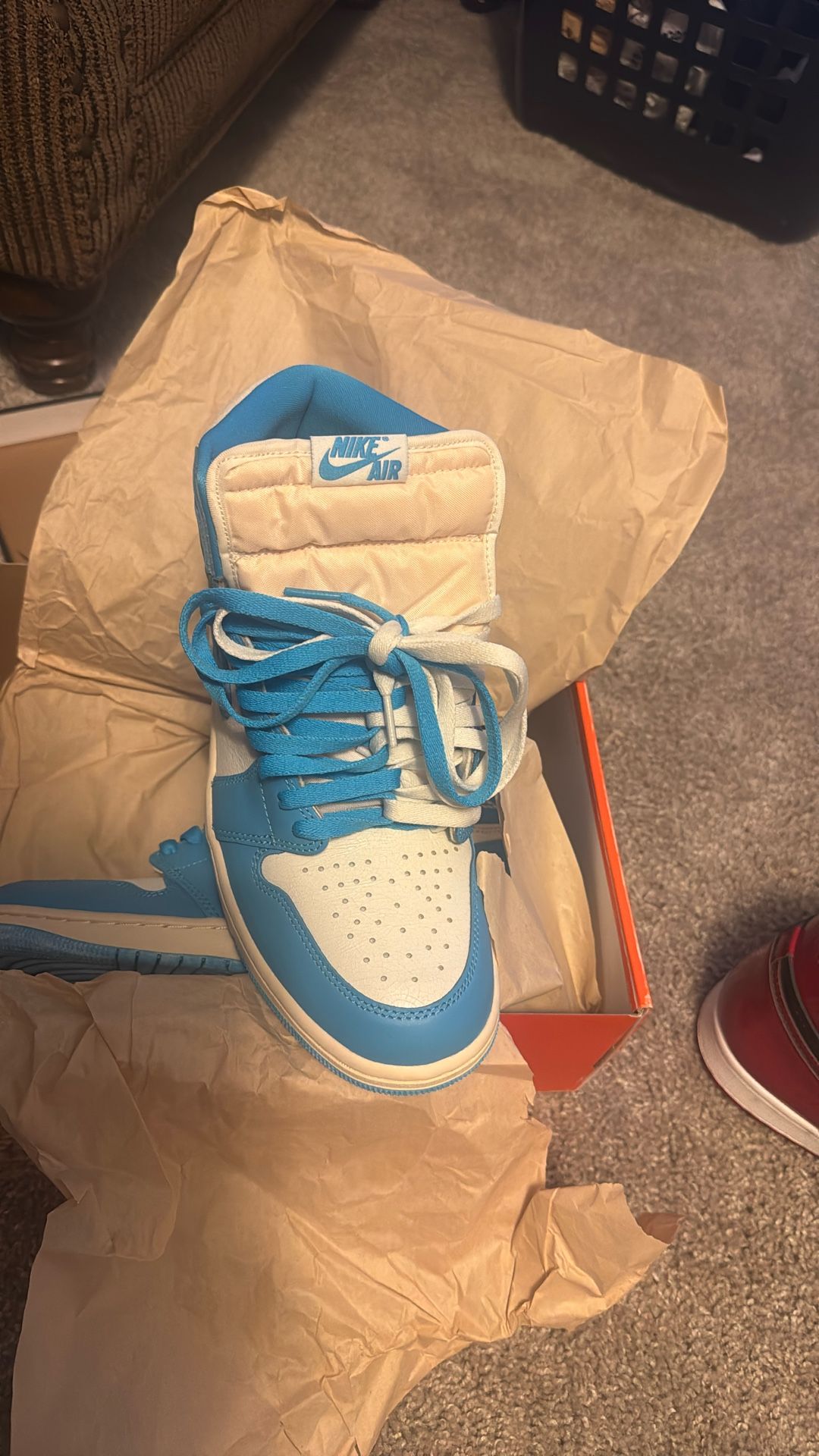 UNC Reimagined Jordan 1