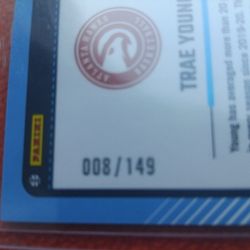 Trae Young 008/149 Atlanta Hawks Card 