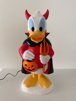 Donald Duck Halloween blow mold