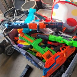 Nerf Guns and Nerf Bullets