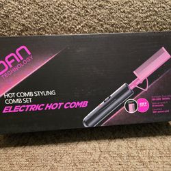 Wig Installation Kit, Hot Comb/Edge Control/Hair Wax Stick/Wig Glue & Remover