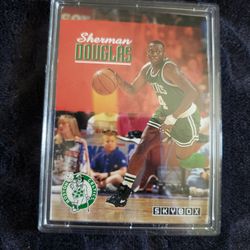 Basketball card with plastic hard shell protector