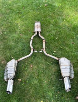 Mercedes exhaust