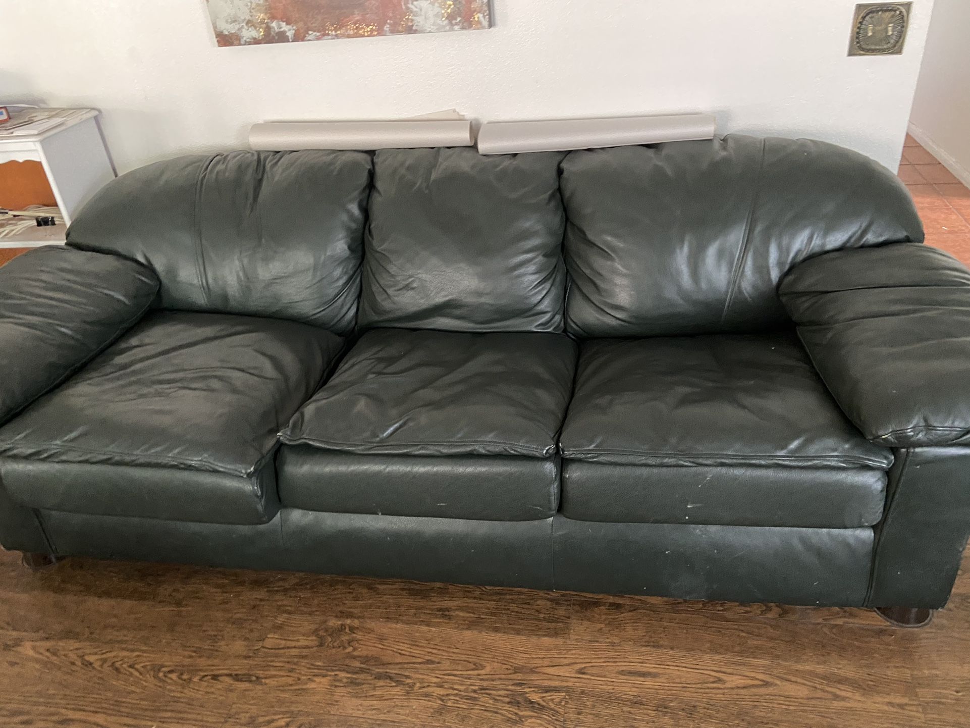 Leather Couch