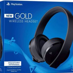 Playstation Gold Headset
