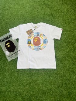 White Bape Graphic T-Shirt