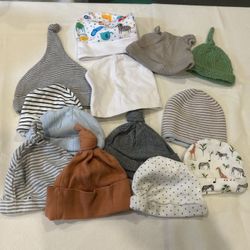 Newborn Baby Hat Bundle 