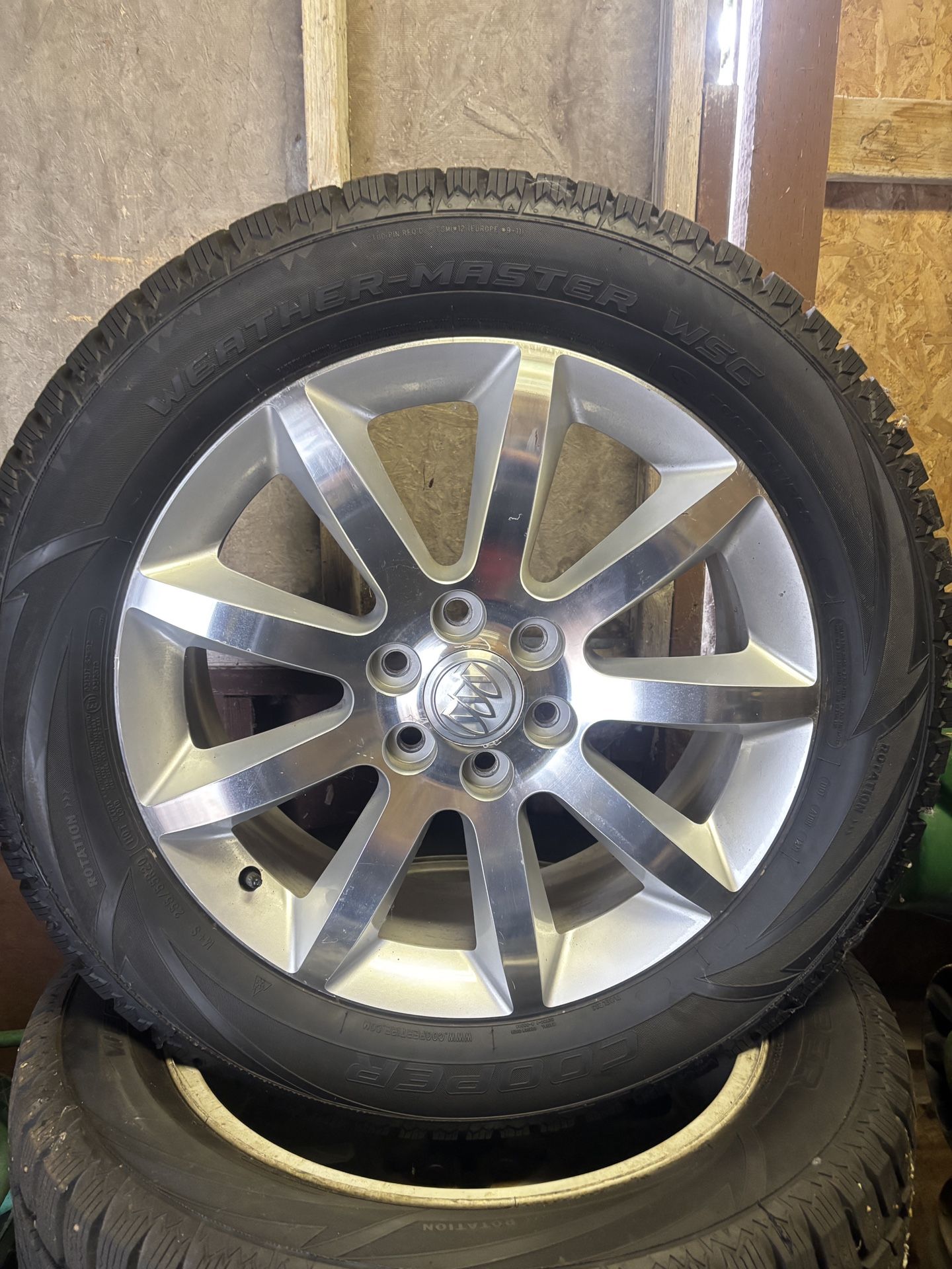 Snow Rim Studded snow, tires, and rims for Sale in Lacey, WA - OfferUp