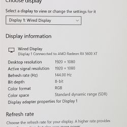 gaming montior 144hz 