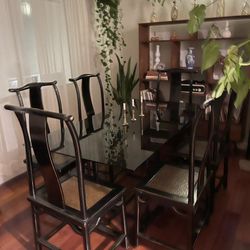 Smoked Glass Dining Table