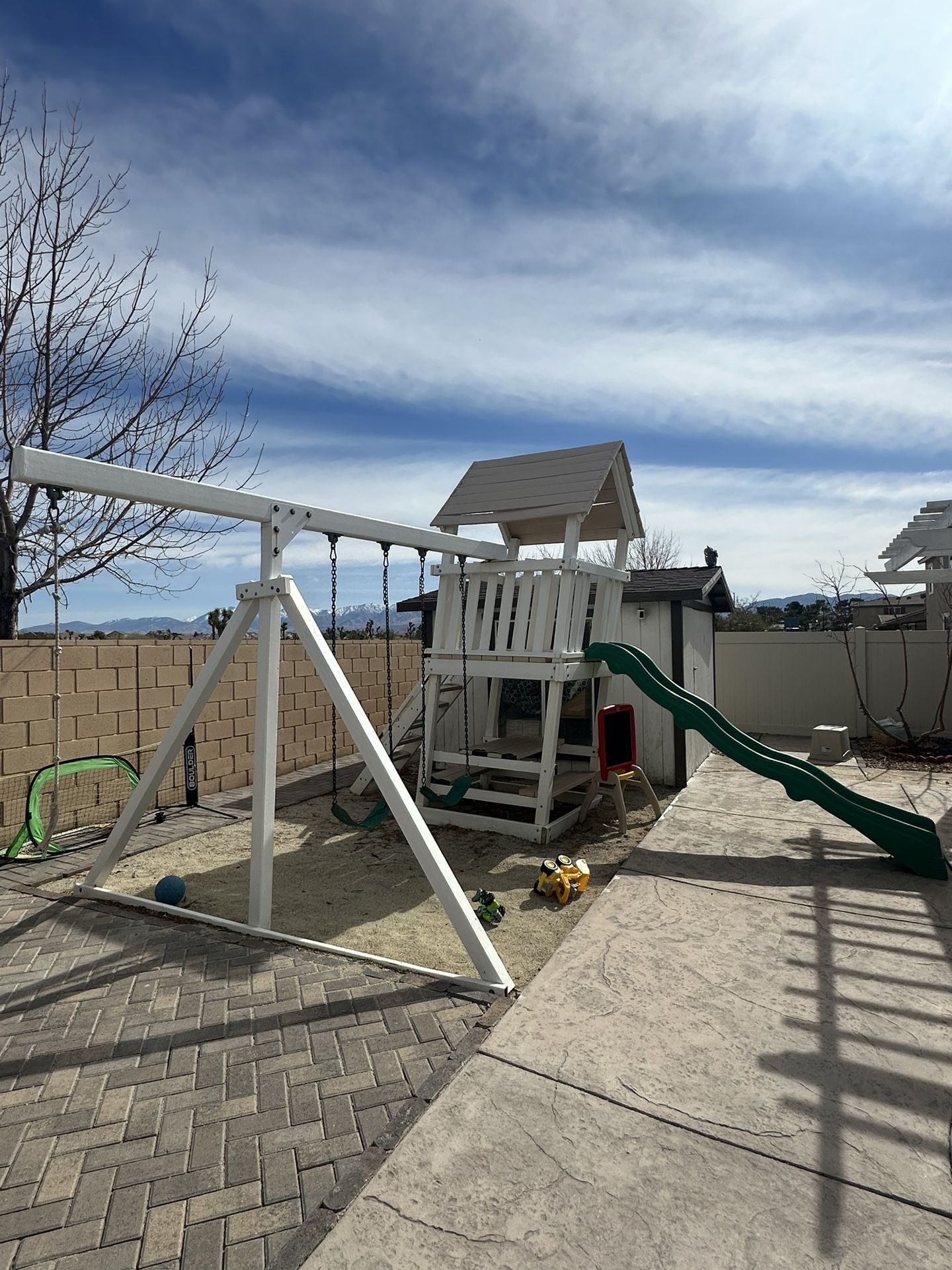 Swing Set Backyard Playset