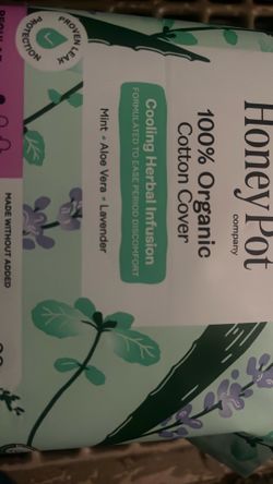 Honey Pot Organic Cotton Pads