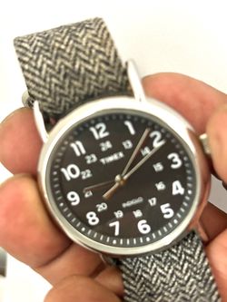 Timex Weekender Watch Herringbone Strap