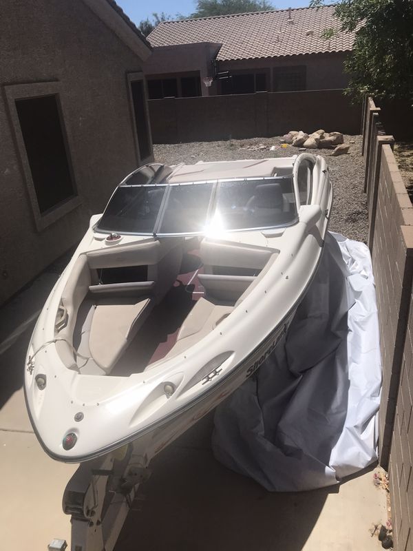 1997 regal 19 ft open bow boat