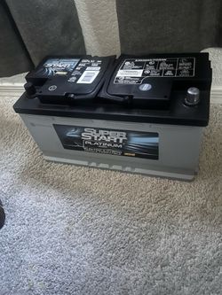 Car Battery/Never Used.