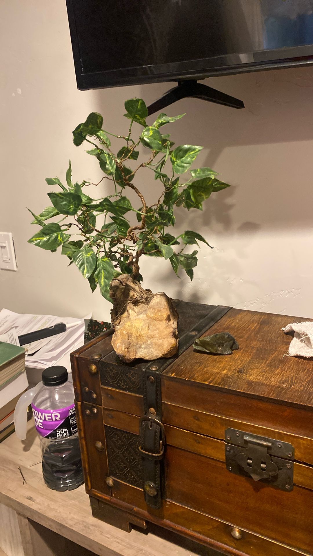 Copper Wire Tree With Leaves. Make Offer