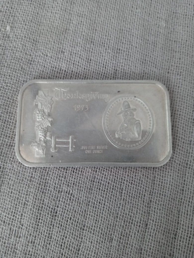 1 Oz Silver Bar