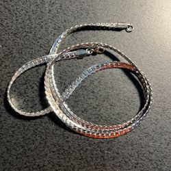 Valentine Day- 6mm x 24” Flat Link Stainless Steel Chain