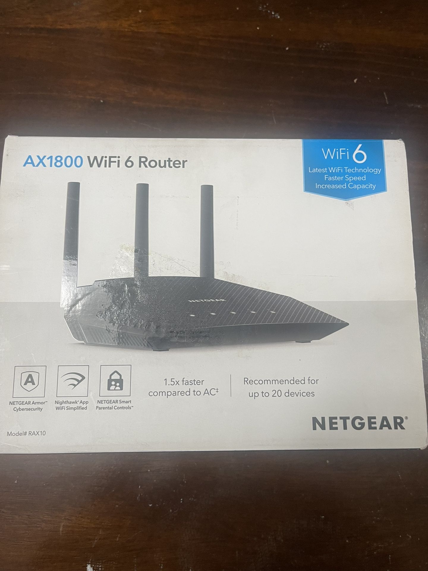 Netgear AX1800 Wifi 6 Router