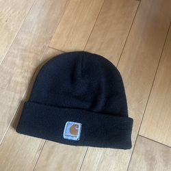 Carhartt Black Knit Beanie Hat