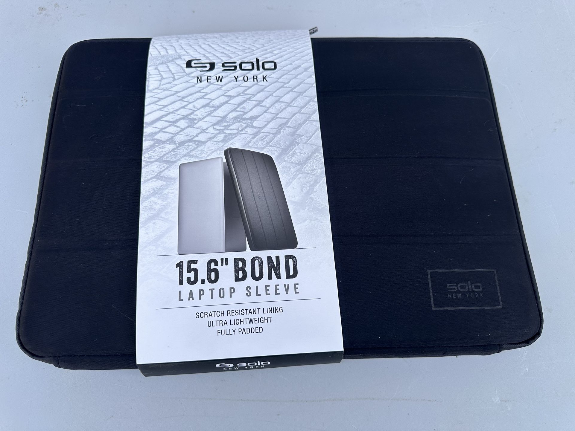 Brand New Solo 15.6” Bond Laptop Sleeve