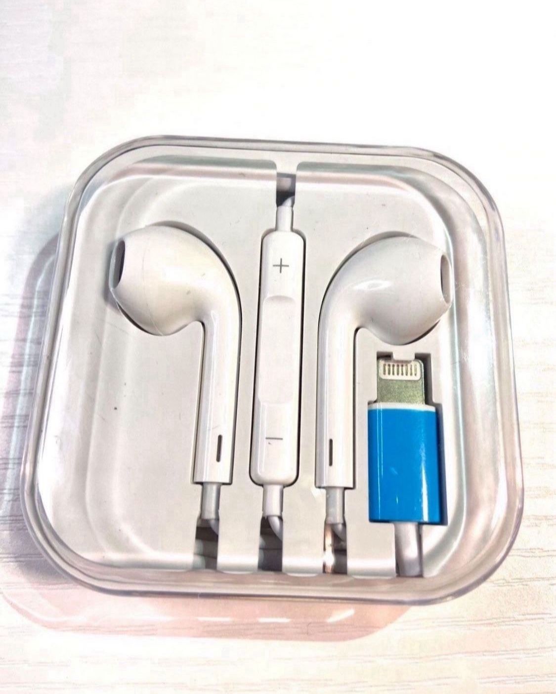 1 Wired Headphones Earphones For IPhone 14 13 12 11 X 8 7 6 Bluetooth Wired Earbuds