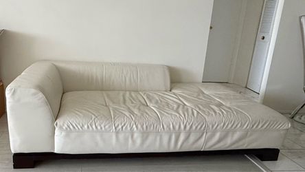 Ivory SOFA, Genuine leather