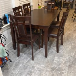 Dining Table With 6 Chairs