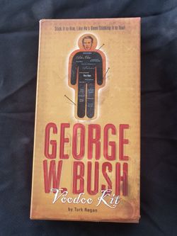 George W. Bush voodoo doll kit