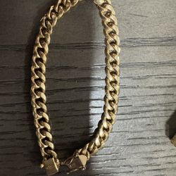 Gold bracelet 10k 13g 