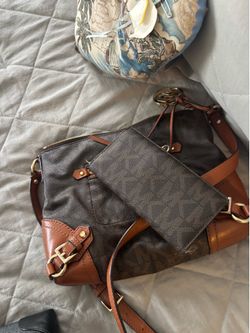 Michael Kors Brown Purse & Wallet