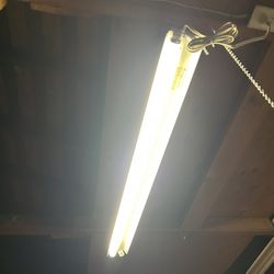 2 Overhead Garage Lights