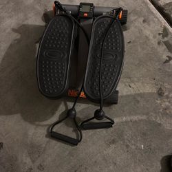 Stepper With Resistance Bands