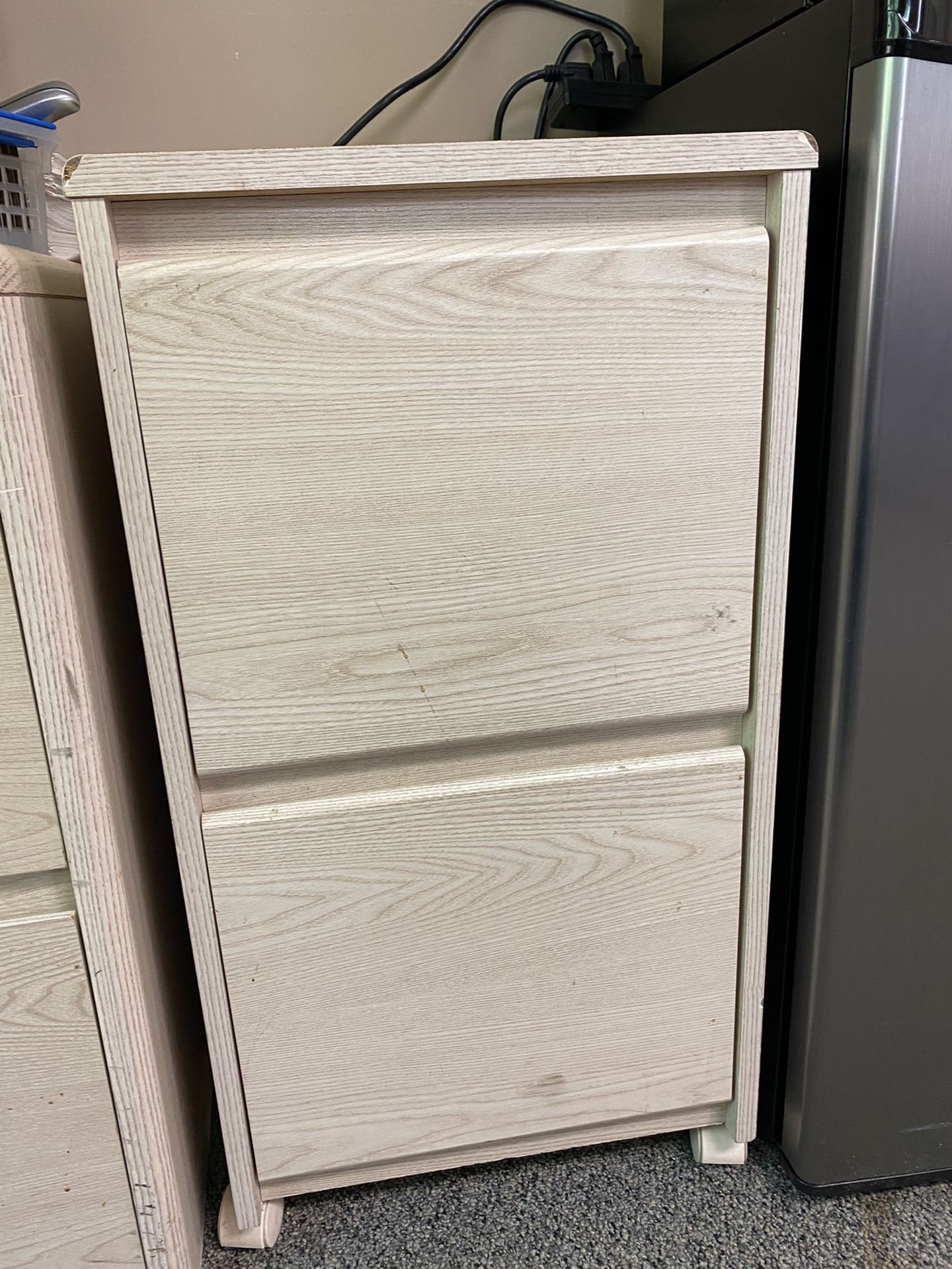 Small filing cabinet